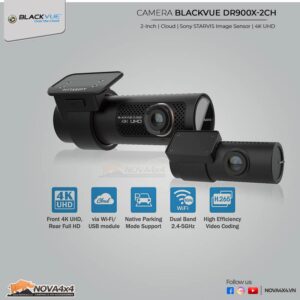 Camera hành trình 2 kênh Blackvue DR900X-2CH (4K UHD @60fps)