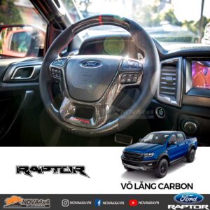 Vô lăng bọc Carbon Fiber dành cho Siêu bán tải Raptor (2018+)